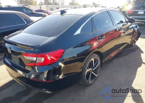2021 Honda Accord Sport from USA, damaged, VIN 1HGCV1F38MA030161